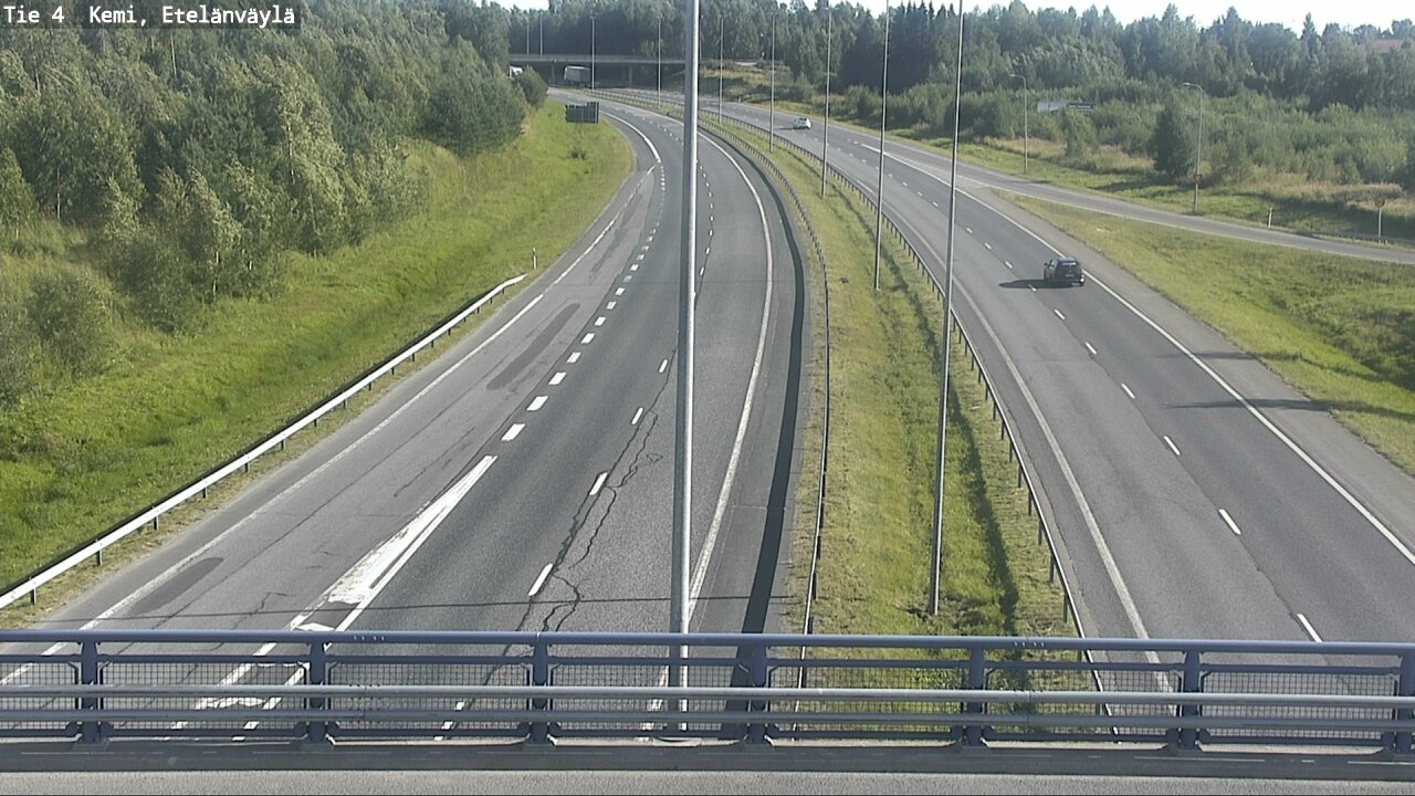 Kelikamerat Kuva Tie 4 Kemi, Etelänväylä, Kemi, Lappi