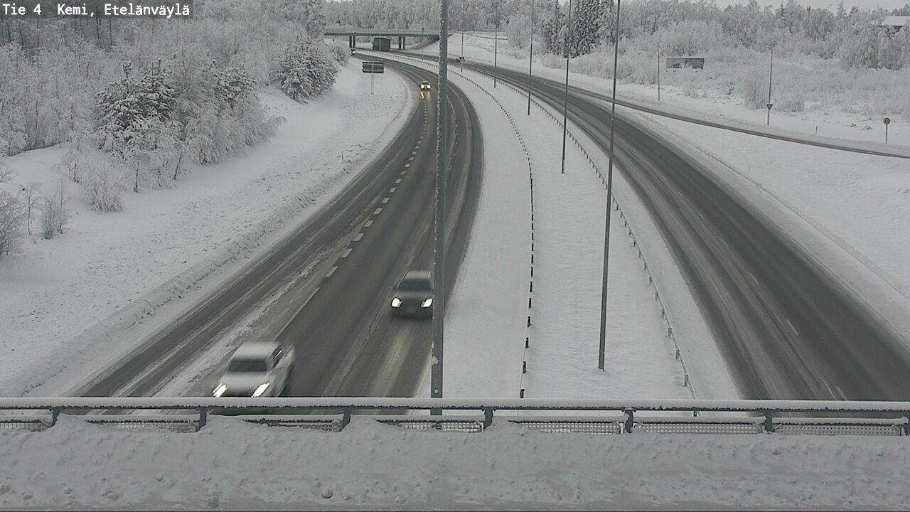 Kelikamerat Kuva Tie 4 Kemi, Etelänväylä, Kemi, Lappi