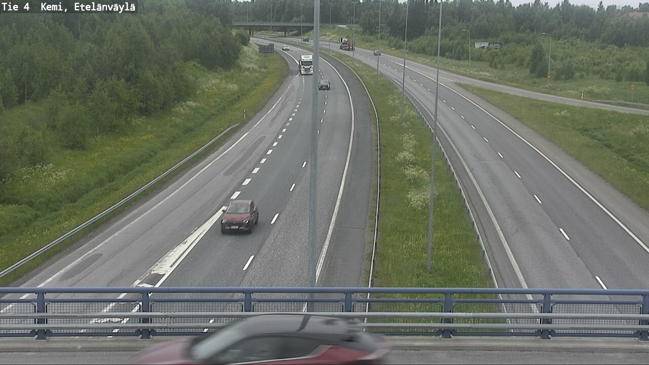 Kelikamerat Kuva Tie 4 Kemi, Etelänväylä, Kemi, Lappi