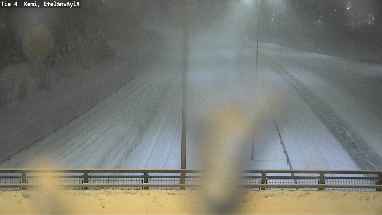 Kelikamerat Kuva Tie 4 Kemi, Etelänväylä, Kemi, Lappi