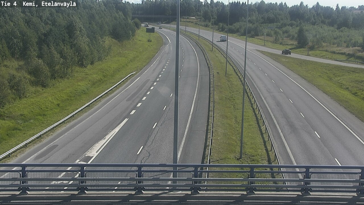 Kelikamerat Kuva Tie 4 Kemi, Etelänväylä, Kemi, Lappi