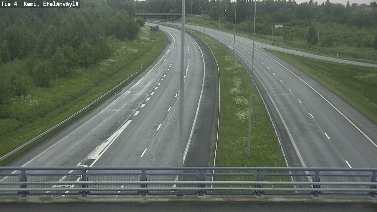 Kelikamerat Kuva Tie 4 Kemi, Etelänväylä, Kemi, Lappi