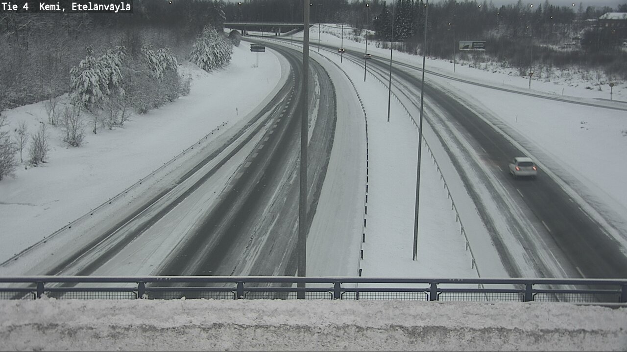 Kelikamerat Kuva Tie 4 Kemi, Etelänväylä, Kemi, Lappi