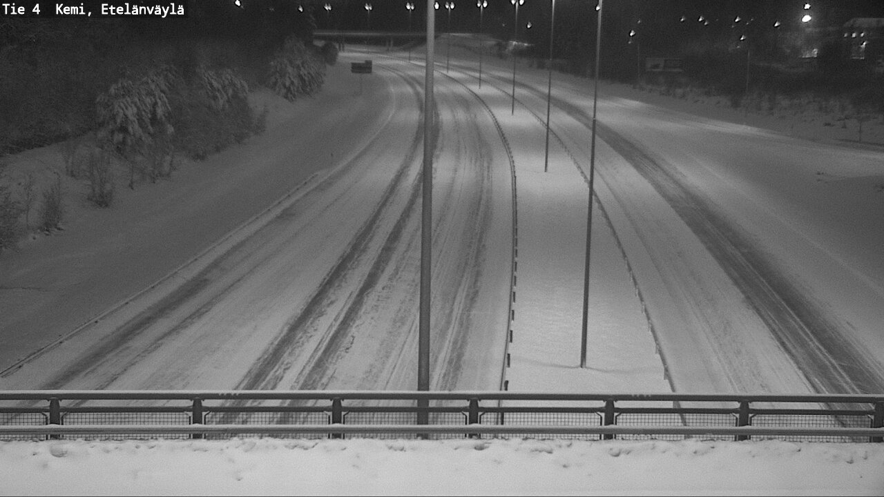 Kelikamerat Kuva Tie 4 Kemi, Etelänväylä, Kemi, Lappi