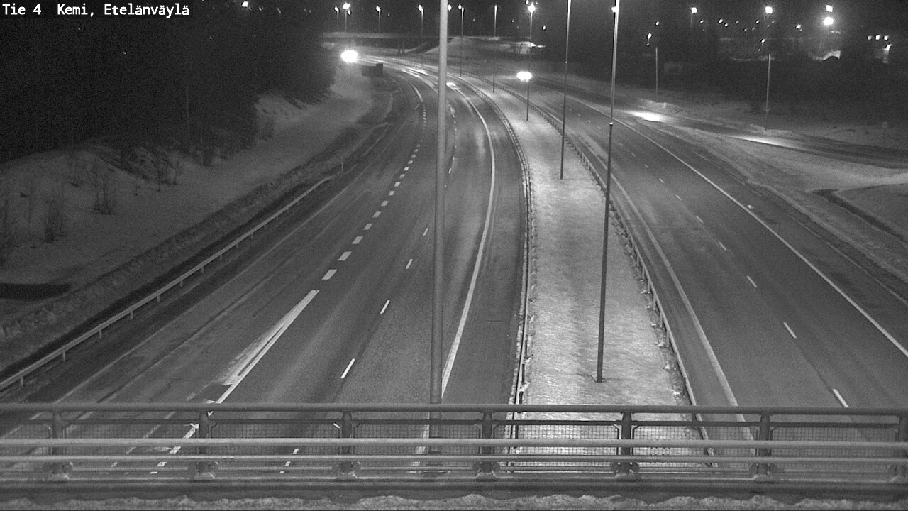 Kelikamerat Kuva Tie 4 Kemi, Etelänväylä, Kemi, Lappi