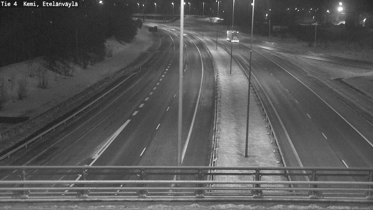 Kelikamerat Kuva Tie 4 Kemi, Etelänväylä, Kemi, Lappi