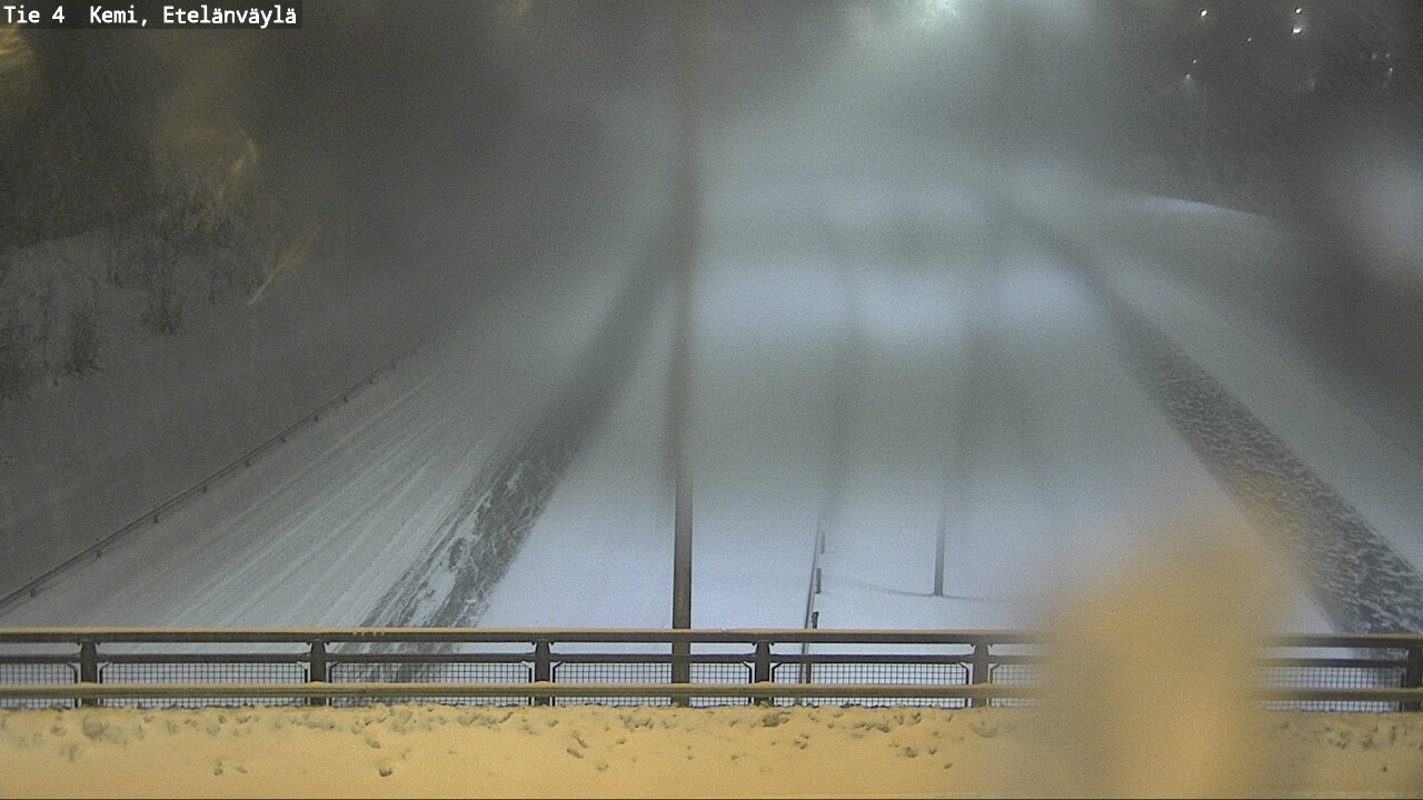 Kelikamerat Kuva Tie 4 Kemi, Etelänväylä, Kemi, Lappi