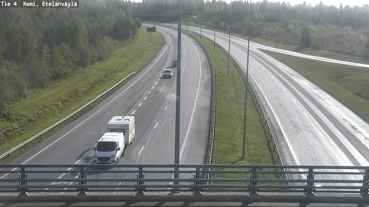 Kelikamerat Kuva Tie 4 Kemi, Etelänväylä, Kemi, Lappi