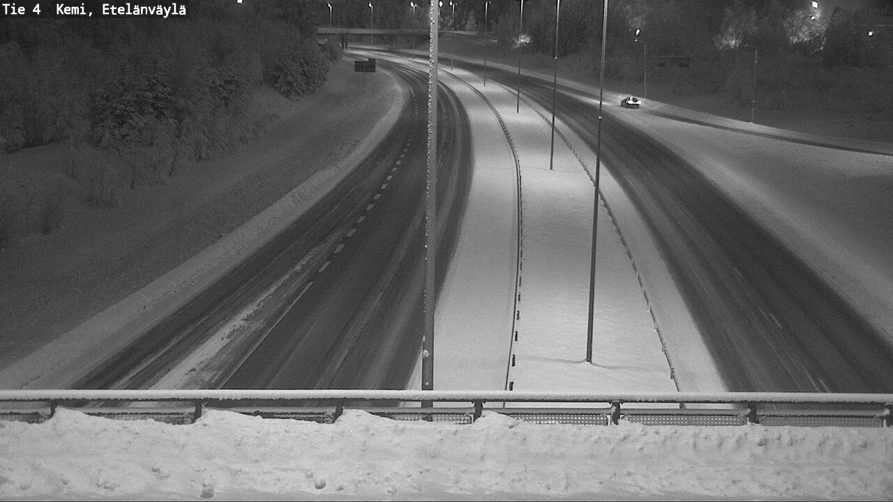 Kelikamerat Kuva Tie 4 Kemi, Etelänväylä, Kemi, Lappi