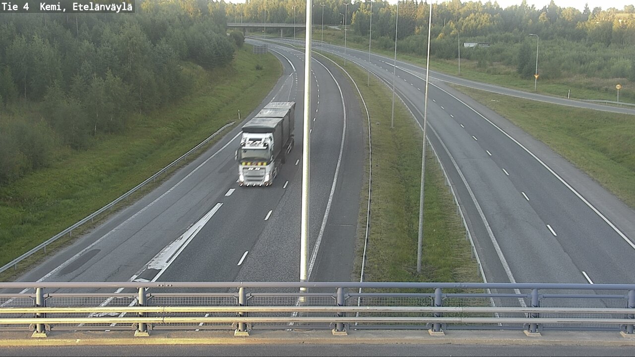 Weather Camera Image Road 4 Kemi, Etelänväylä, Kemi, Lappi