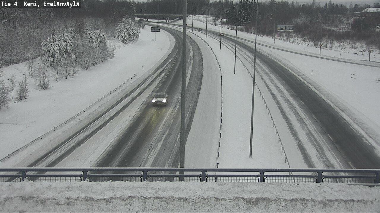 Kelikamerat Kuva Tie 4 Kemi, Etelänväylä, Kemi, Lappi
