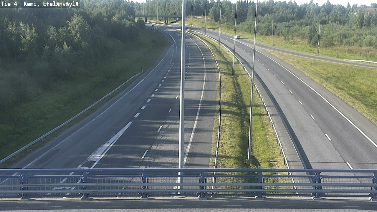 Weather Camera Image Road 4 Kemi, Etelänväylä, Kemi, Lappi