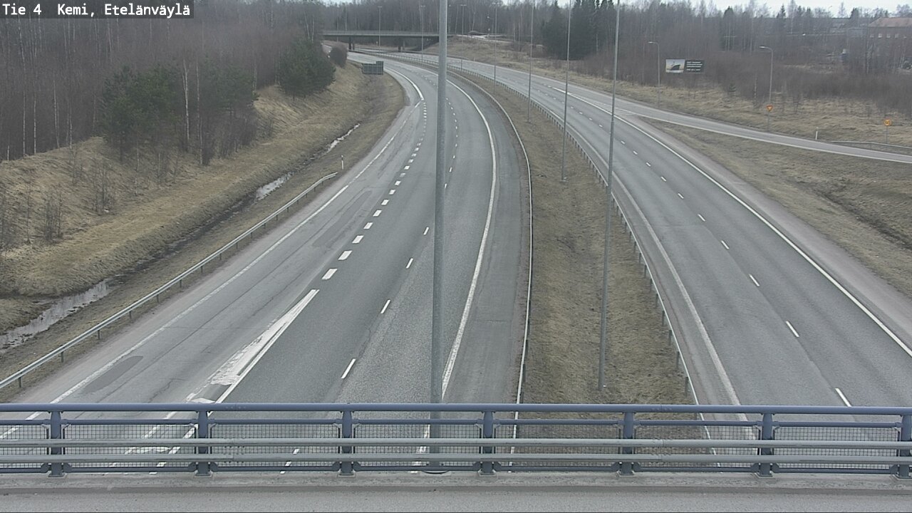 Kelikamerat Kuva Tie 4 Kemi, Etelänväylä, Kemi, Lappi
