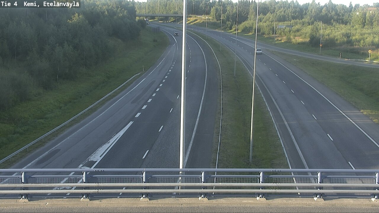 Weather Camera Image Road 4 Kemi, Etelänväylä, Kemi, Lappi