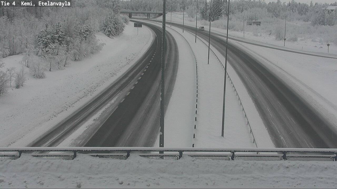 Kelikamerat Kuva Tie 4 Kemi, Etelänväylä, Kemi, Lappi