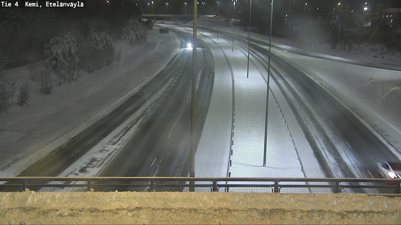 Kelikamerat Kuva Tie 4 Kemi, Etelänväylä, Kemi, Lappi