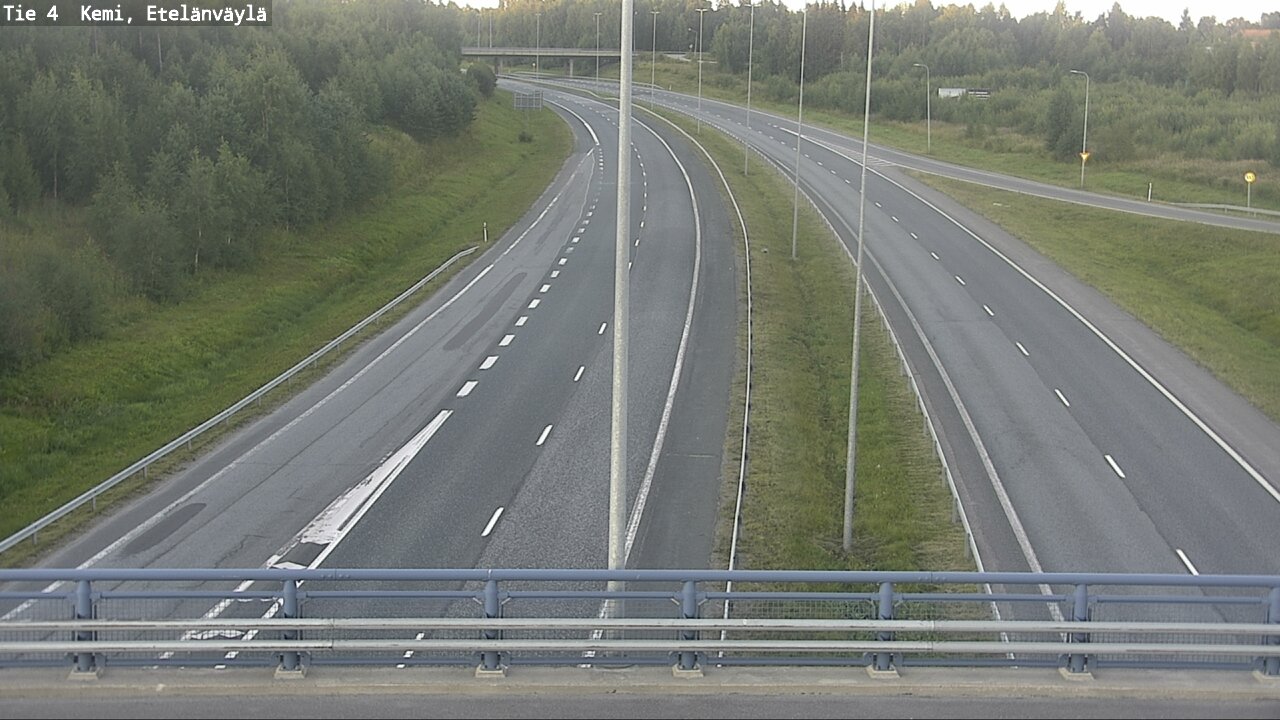 Kelikamerat Kuva Tie 4 Kemi, Etelänväylä, Kemi, Lappi