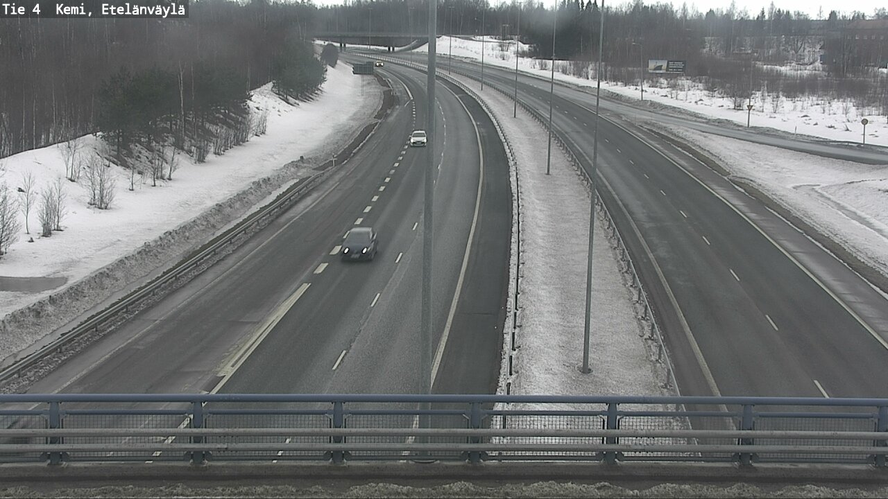 Kelikamerat Kuva Tie 4 Kemi, Etelänväylä, Kemi, Lappi
