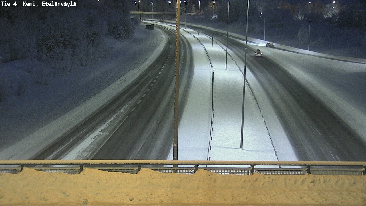 Kelikamerat Kuva Tie 4 Kemi, Etelänväylä, Kemi, Lappi