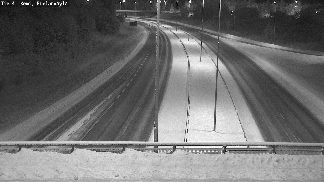 Kelikamerat Kuva Tie 4 Kemi, Etelänväylä, Kemi, Lappi