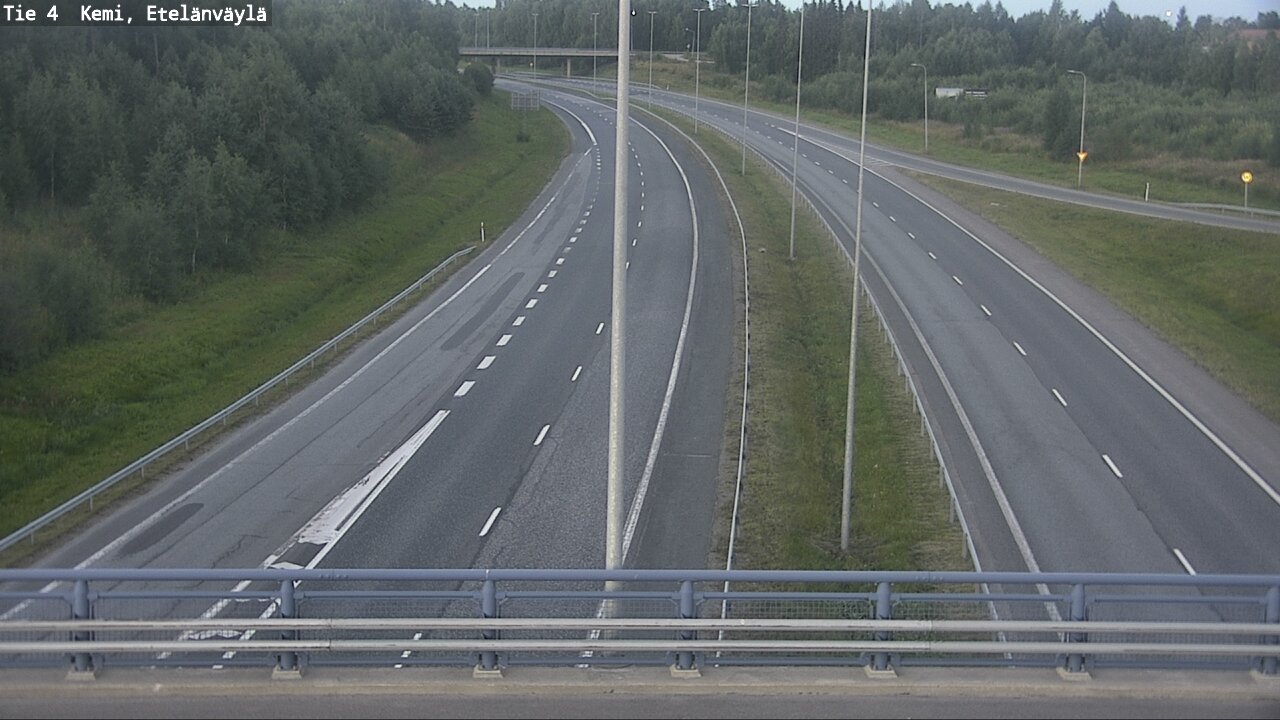 Kelikamerat Kuva Tie 4 Kemi, Etelänväylä, Kemi, Lappi
