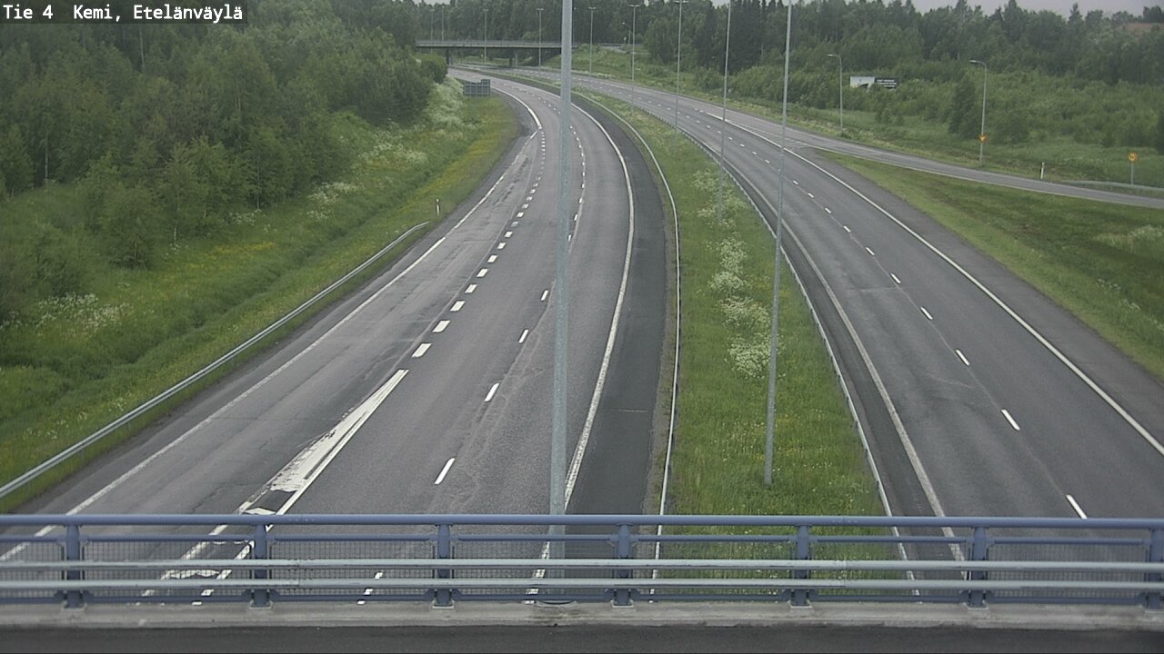 Kelikamerat Kuva Tie 4 Kemi, Etelänväylä, Kemi, Lappi