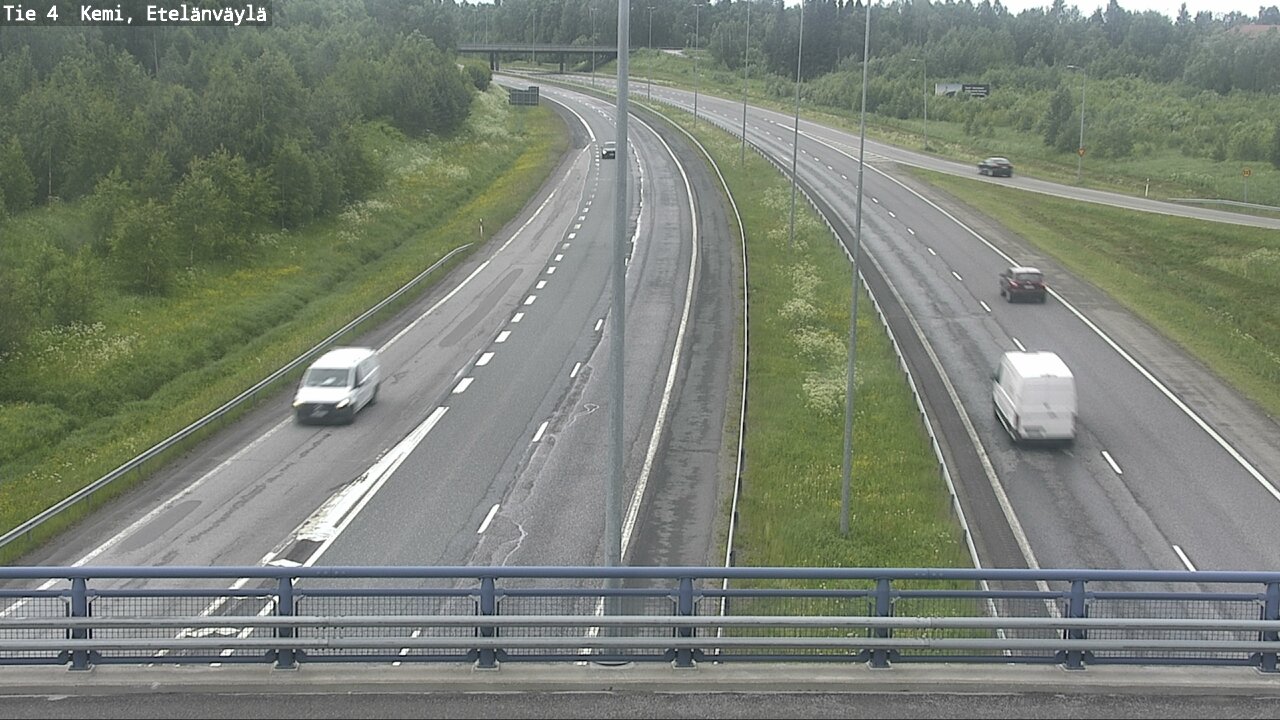 Kelikamerat Kuva Tie 4 Kemi, Etelänväylä, Kemi, Lappi
