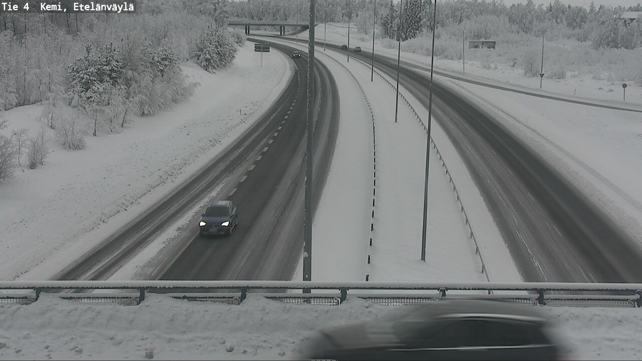 Kelikamerat Kuva Tie 4 Kemi, Etelänväylä, Kemi, Lappi