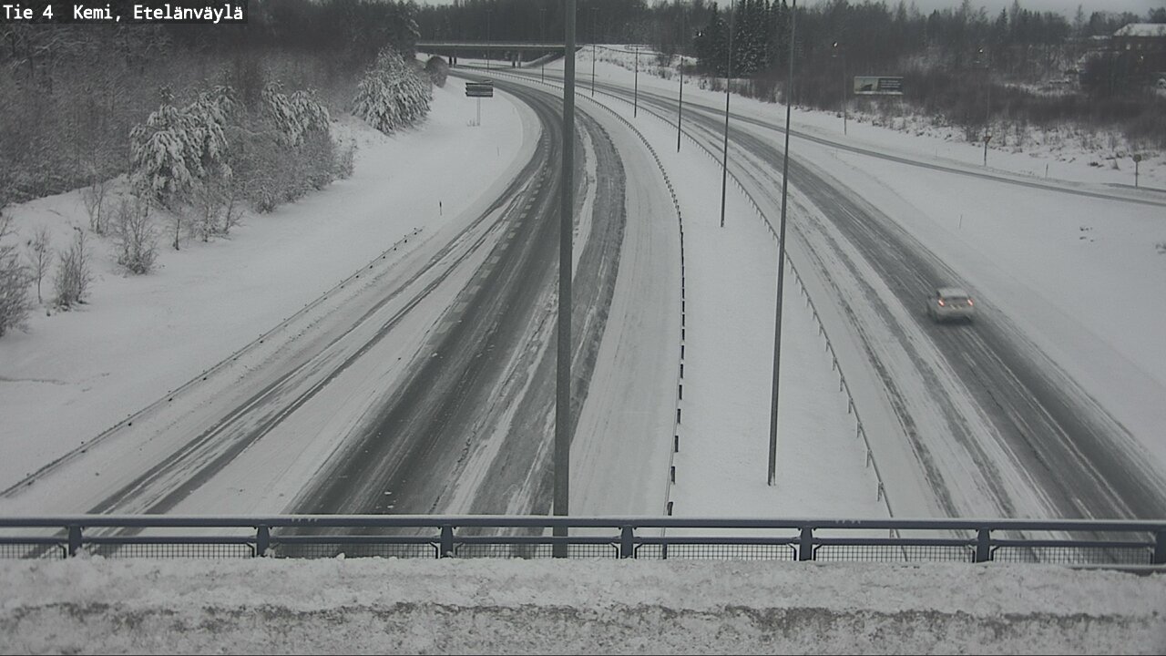 Kelikamerat Kuva Tie 4 Kemi, Etelänväylä, Kemi, Lappi