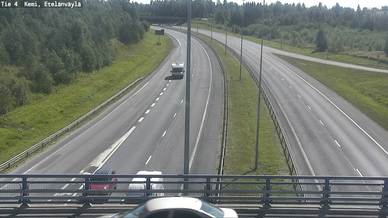 Kelikamerat Kuva Tie 4 Kemi, Etelänväylä, Kemi, Lappi