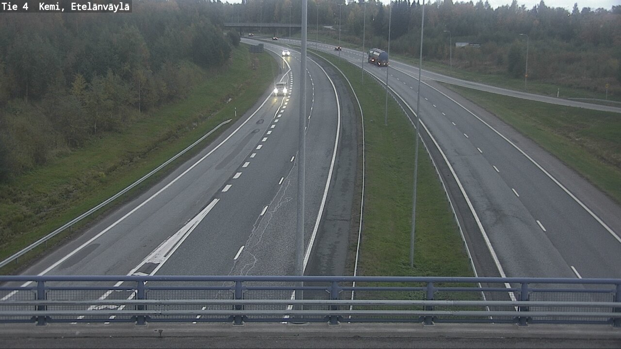 Kelikamerat Kuva Tie 4 Kemi, Etelänväylä, Kemi, Lappi