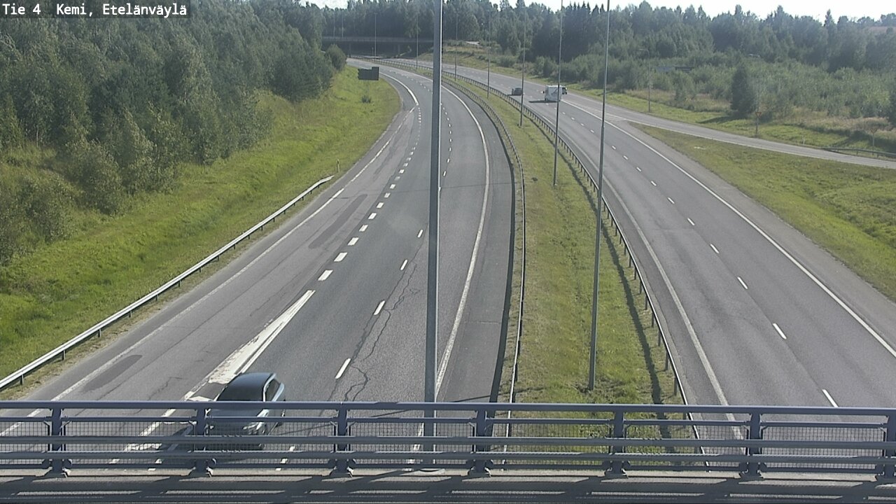 Kelikamerat Kuva Tie 4 Kemi, Etelänväylä, Kemi, Lappi