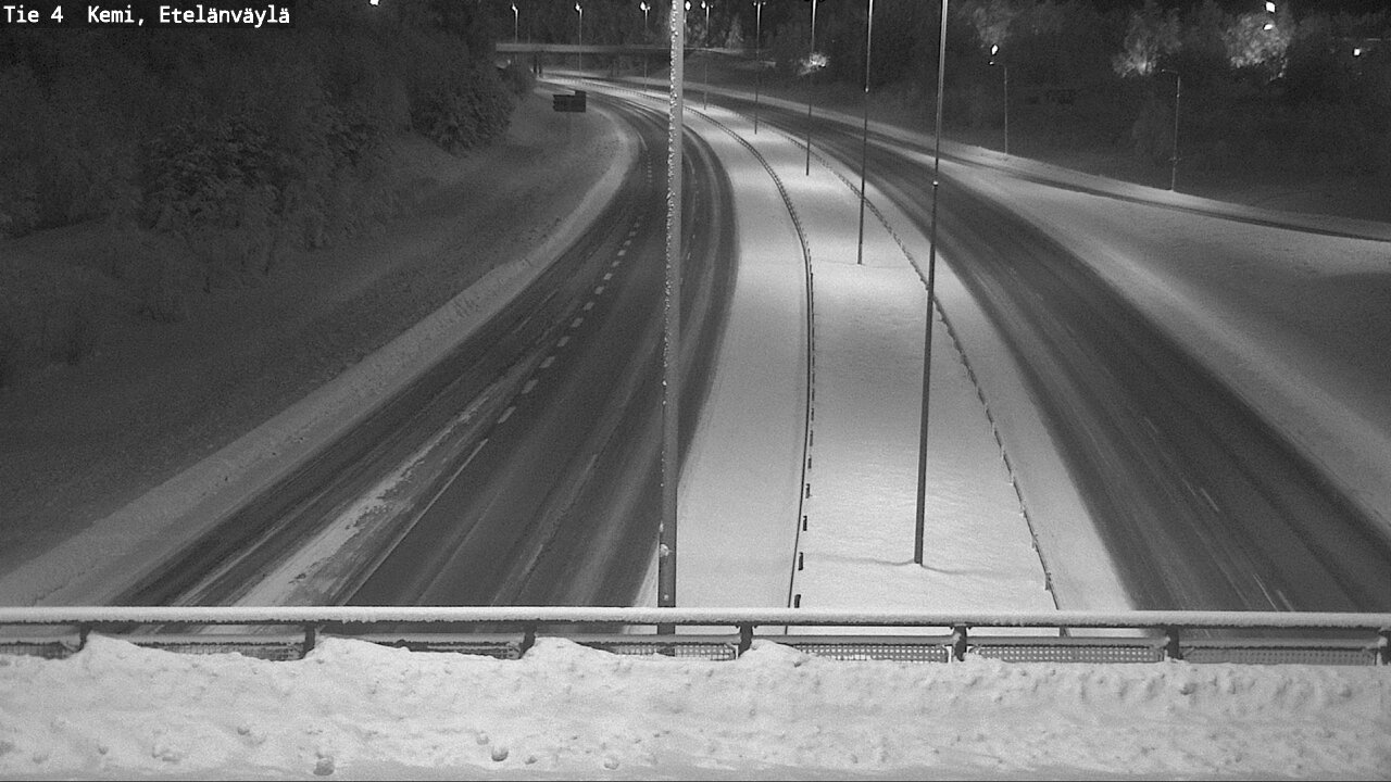 Kelikamerat Kuva Tie 4 Kemi, Etelänväylä, Kemi, Lappi