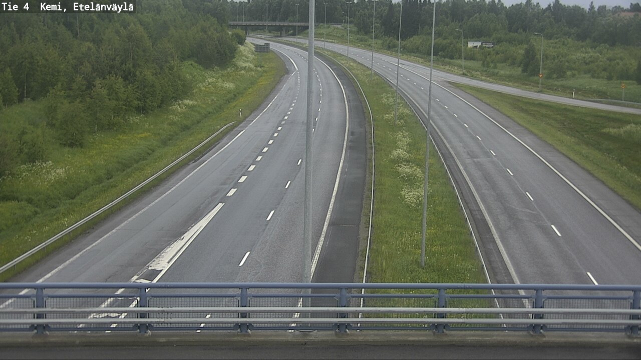 Kelikamerat Kuva Tie 4 Kemi, Etelänväylä, Kemi, Lappi
