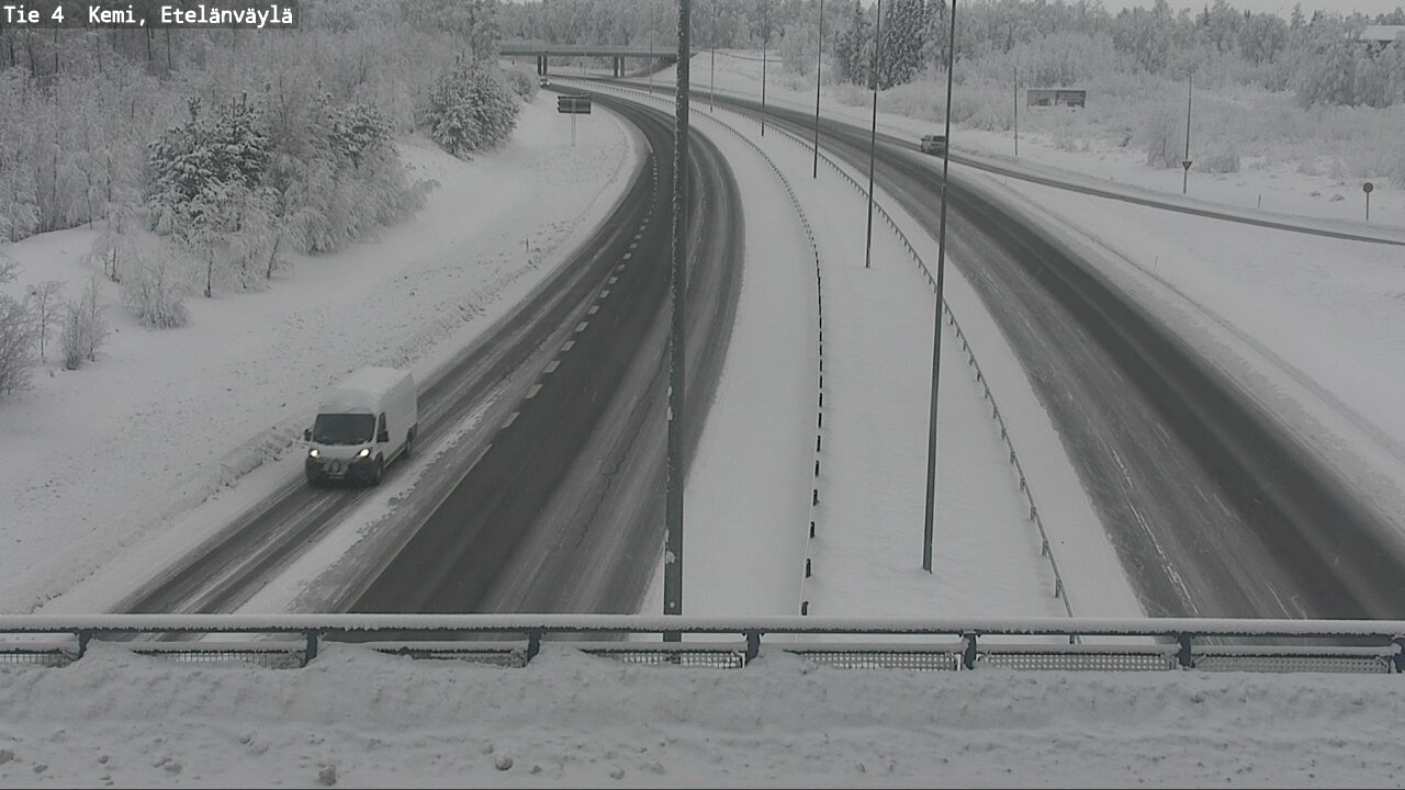 Kelikamerat Kuva Tie 4 Kemi, Etelänväylä, Kemi, Lappi