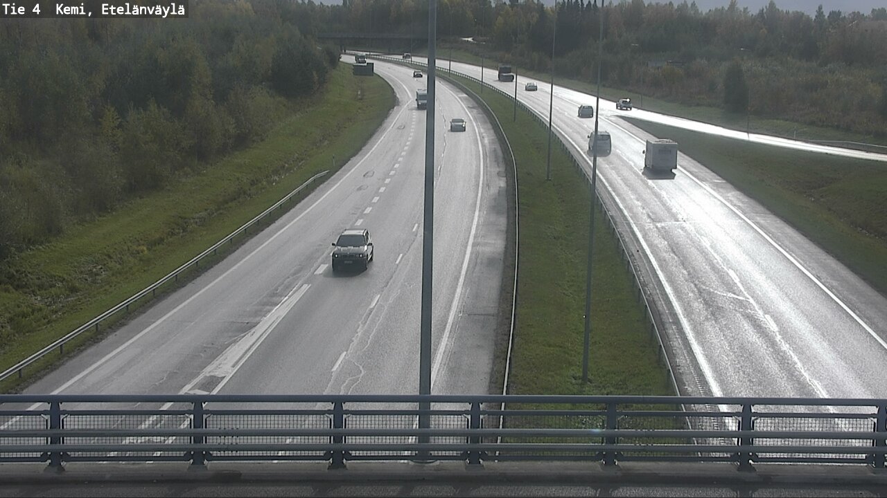 Kelikamerat Kuva Tie 4 Kemi, Etelänväylä, Kemi, Lappi