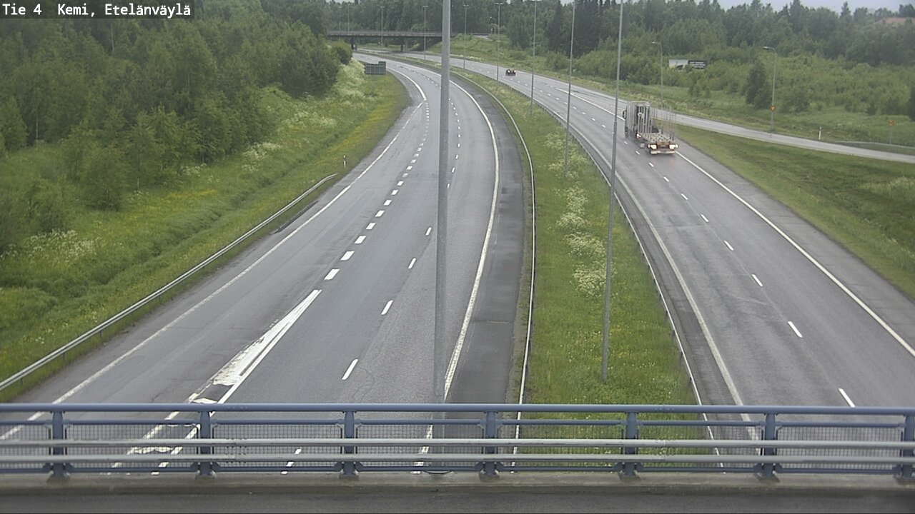 Kelikamerat Kuva Tie 4 Kemi, Etelänväylä, Kemi, Lappi