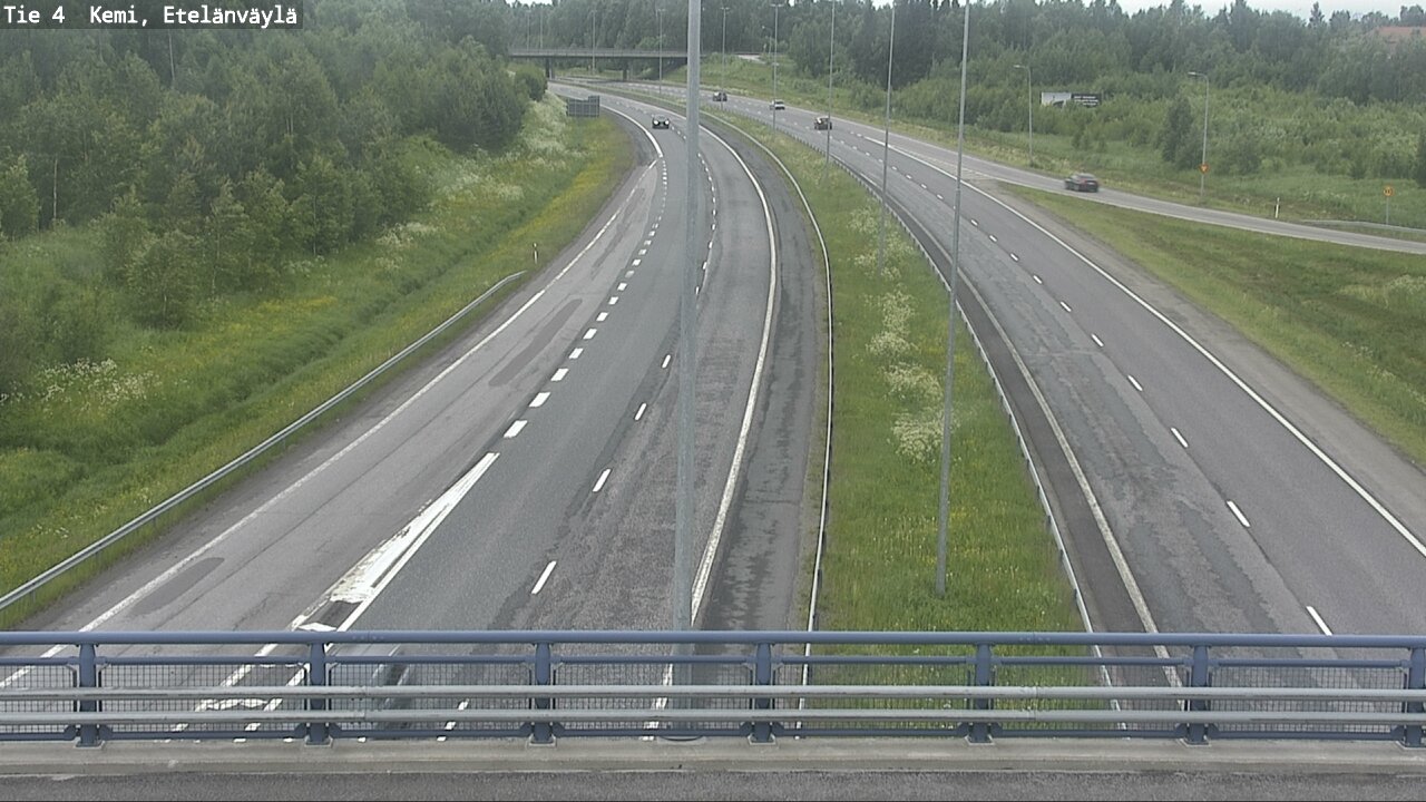 Weather Camera Image Road 4 Kemi, Etelänväylä, Kemi, Lappi