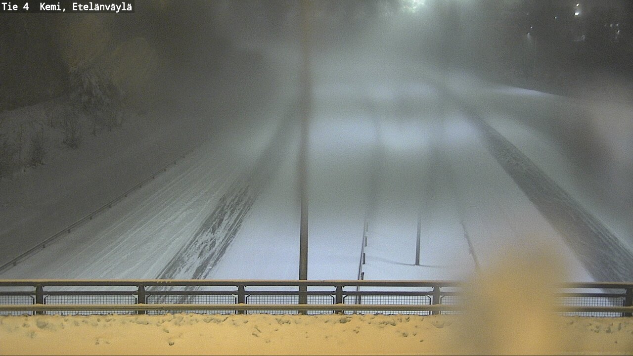 Kelikamerat Kuva Tie 4 Kemi, Etelänväylä, Kemi, Lappi