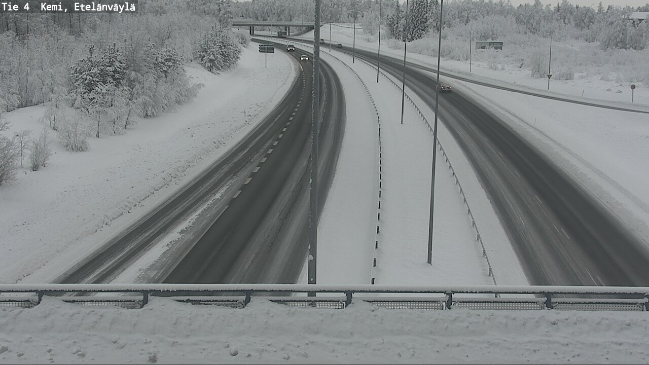 Kelikamerat Kuva Tie 4 Kemi, Etelänväylä, Kemi, Lappi
