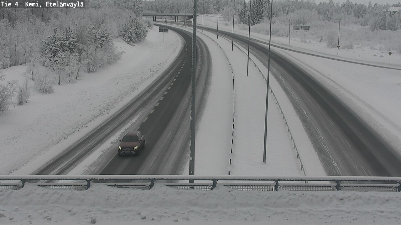 Kelikamerat Kuva Tie 4 Kemi, Etelänväylä, Kemi, Lappi