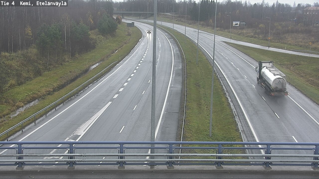 Kelikamerat Kuva Tie 4 Kemi, Etelänväylä, Kemi, Lappi