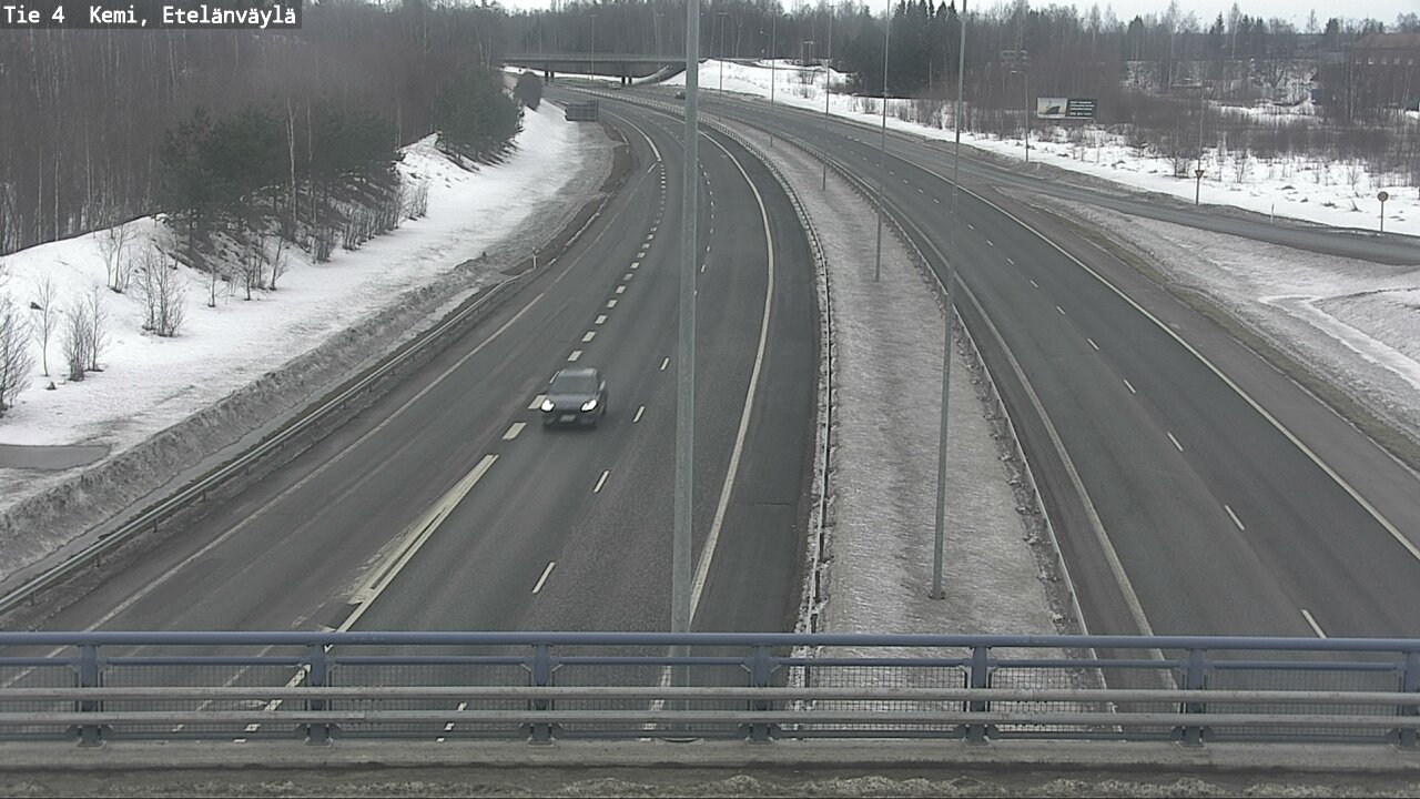 Kelikamerat Kuva Tie 4 Kemi, Etelänväylä, Kemi, Lappi