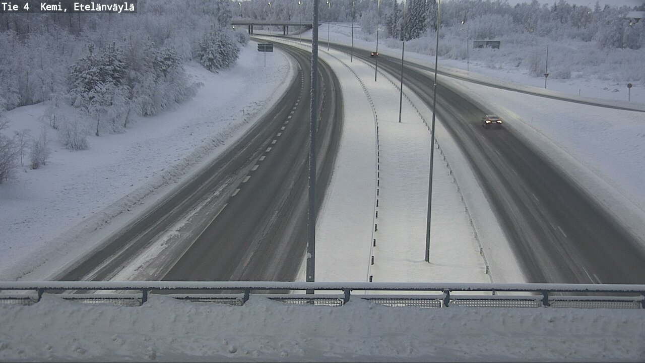 Kelikamerat Kuva Tie 4 Kemi, Etelänväylä, Kemi, Lappi