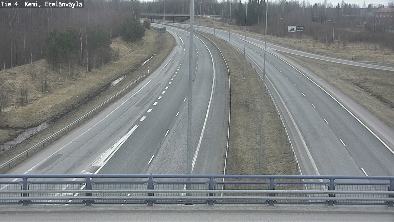 Kelikamerat Kuva Tie 4 Kemi, Etelänväylä, Kemi, Lappi