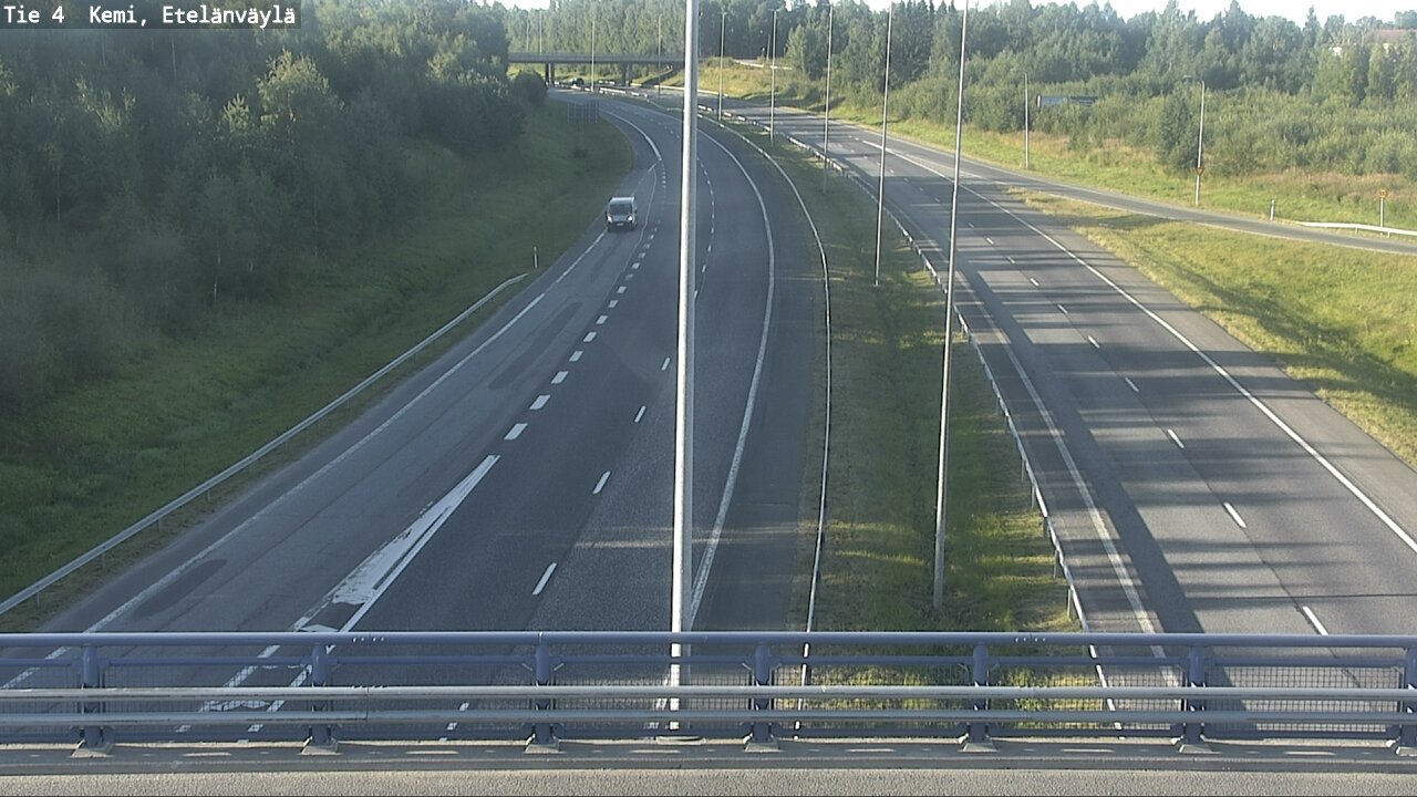 Weather Camera Image Road 4 Kemi, Etelänväylä, Kemi, Lappi