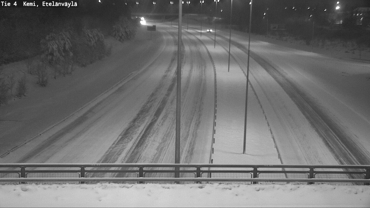 Kelikamerat Kuva Tie 4 Kemi, Etelänväylä, Kemi, Lappi