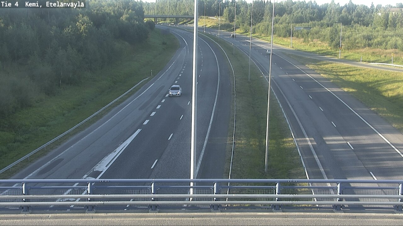 Weather Camera Image Road 4 Kemi, Etelänväylä, Kemi, Lappi