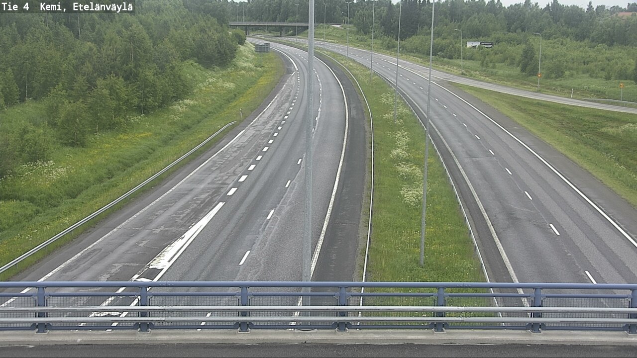 Kelikamerat Kuva Tie 4 Kemi, Etelänväylä, Kemi, Lappi