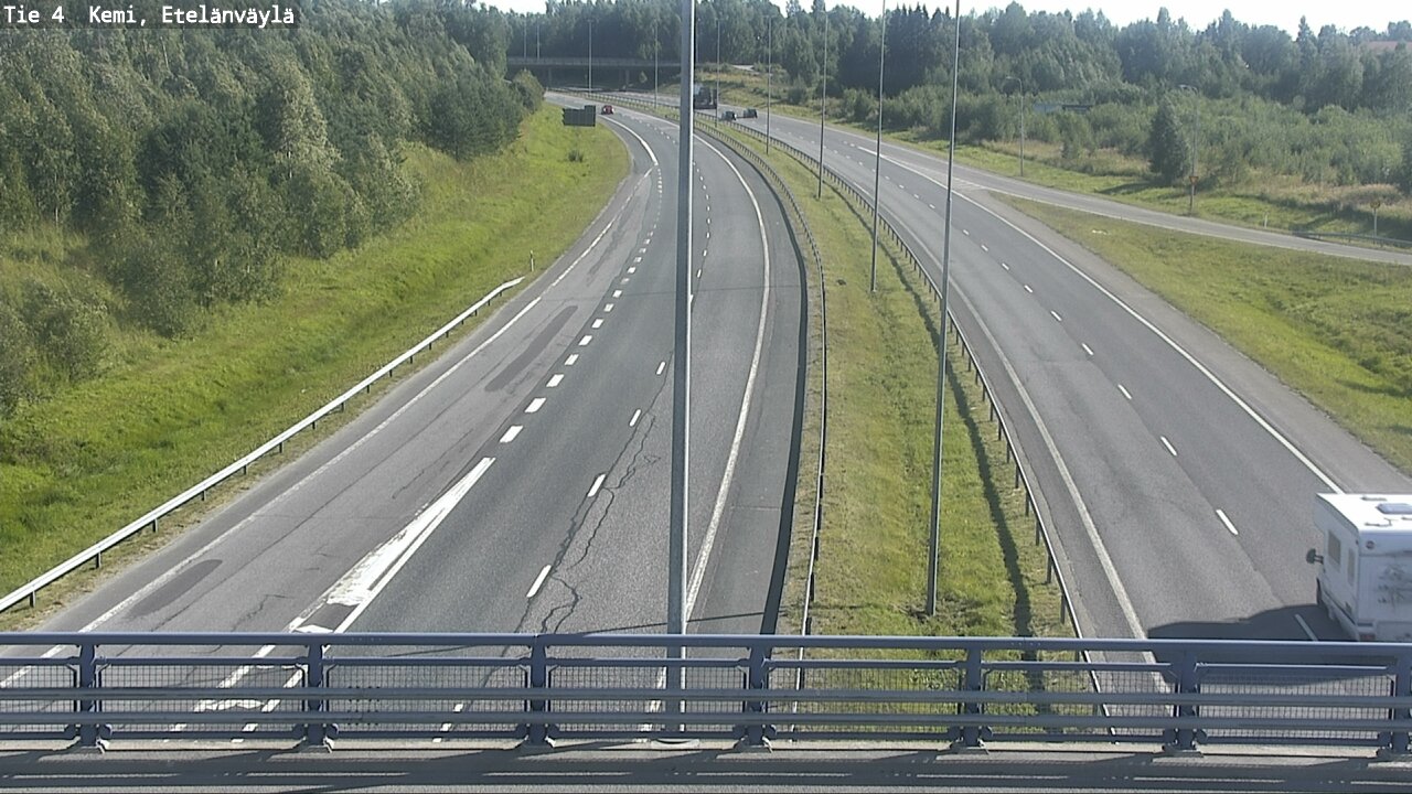 Kelikamerat Kuva Tie 4 Kemi, Etelänväylä, Kemi, Lappi